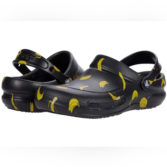 Crocs Bistro Graphic Cloc Banana 🍌 Brand New With Tags Size w7/m5. - Picture 8 of 9